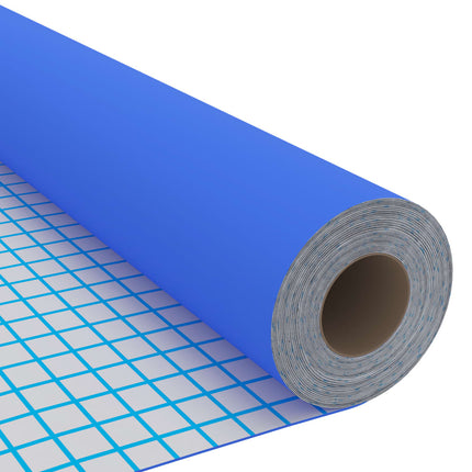 Dekorplast blå högglans 500x90 cm PVC