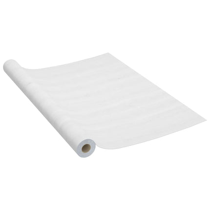Dörrfolier 4 st vitt trä 210x90 cm PVC