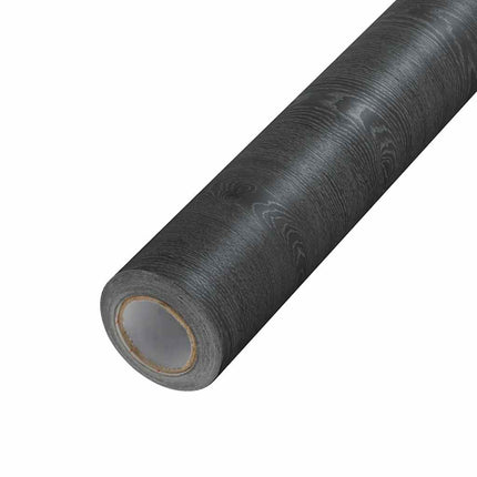 Dekorplast 2 st mörkt trä 500x90 cm PVC