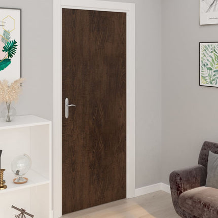 Dekorplast 2 st mörk ek 500x90 cm PVC