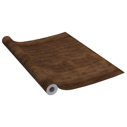 Dekorplast 2 st mörk ek 500x90 cm PVC