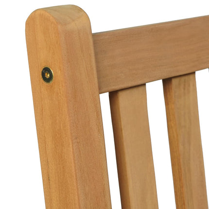 5-delad trädgårdsmatgrupp 140x80 cm massiv teak