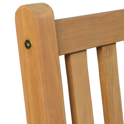5-delad trädgårdsmatgrupp 160x80 cm massiv teak