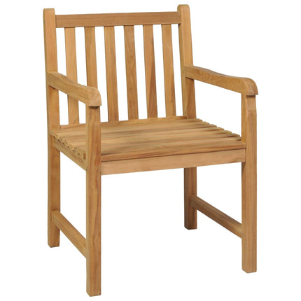 7-delad trädgårdsmatgrupp 200x100 cm massiv teak
