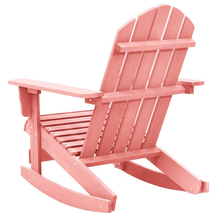 Gungstol adirondack massivt granträ rosa