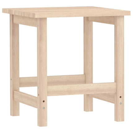 Adirondackstol med bord massivt granträ