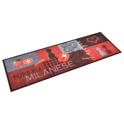 Köksmatta maskintvättbar tomater 60x180 cm