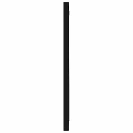 Badrumsmöbler set 2 delar svart konstruerat trä