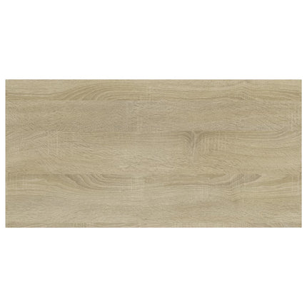 Hyllplan 4 st sonoma-ek 40x20x1,5 cm konstruerat trä