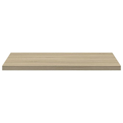 Hyllplan 4 st sonoma-ek 40x40x1,5 cm konstruerat trä