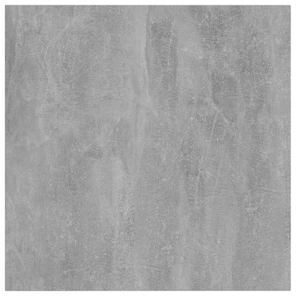Hyllplan 4 st betonggrå 40x40x1,5 cm konstruerat trä