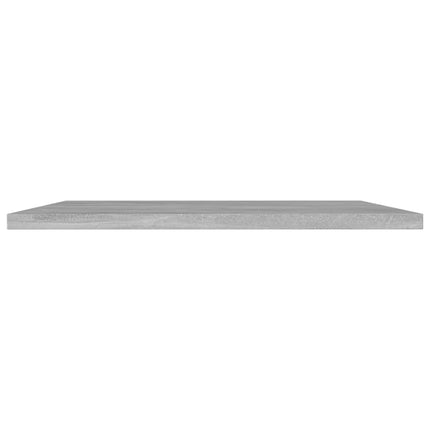 Hyllplan 8 st betonggrå 40x40x1,5 cm konstruerat trä