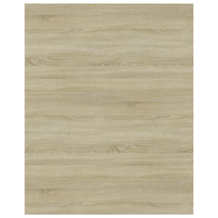 Hyllplan 8 st sonoma-ek 40x50x1,5 cm konstruerat trä