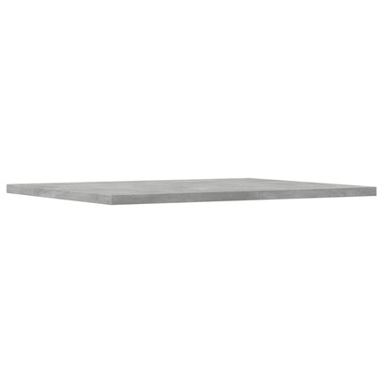 Hyllplan 8 st betonggrå 40x50x1,5 cm konstruerat trä