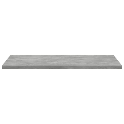 Hyllplan 8 st betonggrå 40x50x1,5 cm konstruerat trä