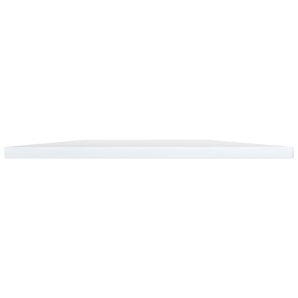 Hyllplan 8 st vit högglans 40x50x1,5 cm konstruerat trä