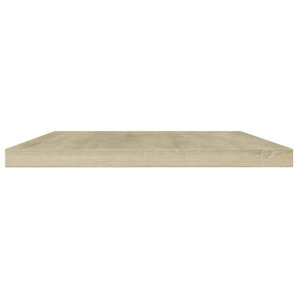 Hyllplan 4 st sonoma-ek 60x10x1,5 cm konstruerat trä