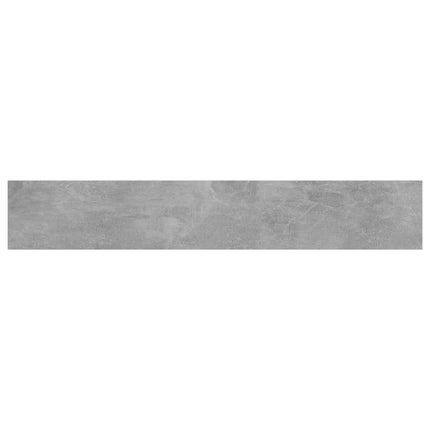 Hyllplan 8 st betonggrå 60x10x1,5 cm konstruerat trä