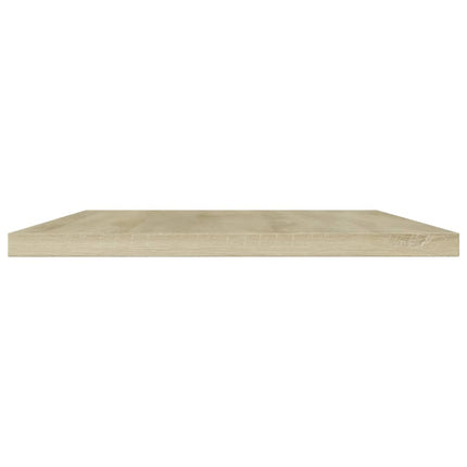 Hyllplan 4 st sonoma-ek 60x20x1,5 cm konstruerat trä
