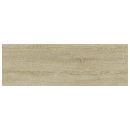 Hyllplan 4 st sonoma-ek 60x20x1,5 cm konstruerat trä
