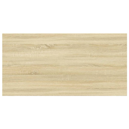 Hyllplan 4 st sonoma-ek 60x30x1,5 cm konstruerat trä