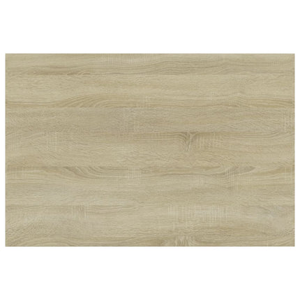 Hyllplan 4 st sonoma-ek 60x40x1,5 cm konstruerat trä
