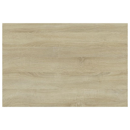 Hyllplan 8 st sonoma-ek 60x40x1,5 cm konstruerat trä