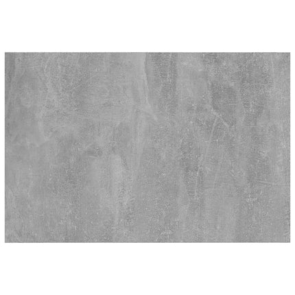 Hyllplan 4 st betonggrå 60x40x1,5 cm konstruerat trä
