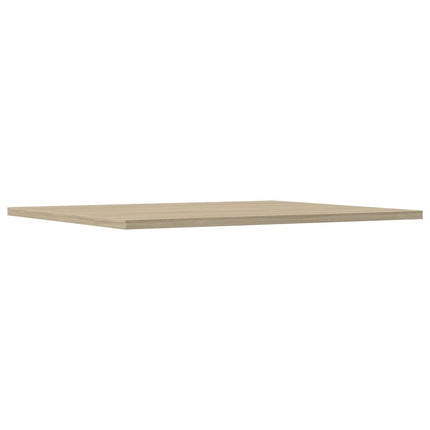 Hyllplan 8 st sonoma-ek 60x50x1,5 cm konstruerat trä