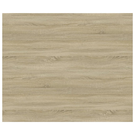 Hyllplan 8 st sonoma-ek 60x50x1,5 cm konstruerat trä