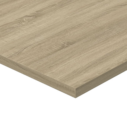 Hyllplan 8 st sonoma-ek 60x50x1,5 cm konstruerat trä