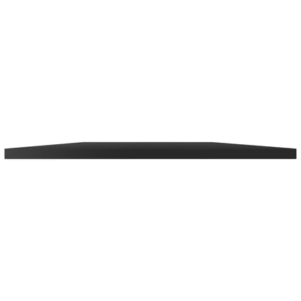 Hyllplan 8 st svart högglans 60x50x1,5 cm konstruerat trä