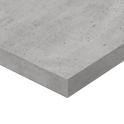 Hyllplan 4 st betonggrå 80x20x1,5 cm konstruerat trä
