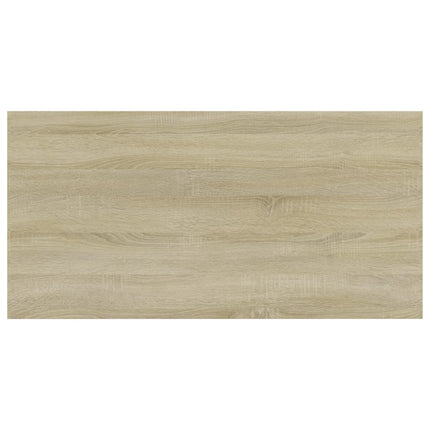Hyllplan 4 st sonoma-ek 80x40x1,5 cm konstruerat trä