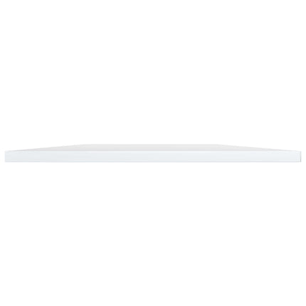 Hyllplan 8 st vit högglans 80x40x1,5 cm konstruerat trä