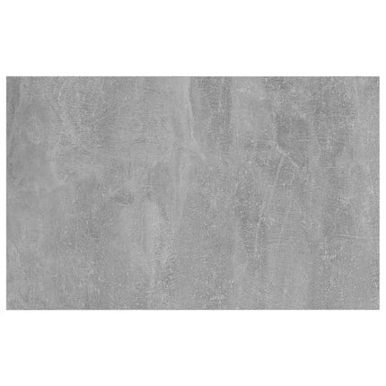 Hyllplan 4 st betonggrå 80x50x1,5 cm konstruerat trä
