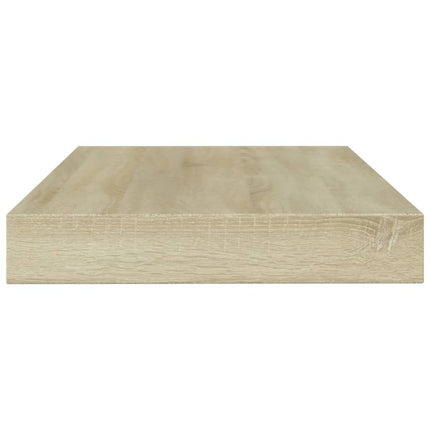 Hyllplan 4 st sonoma-ek 100x10x1,5 cm konstruerat trä