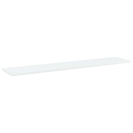 Hyllplan 4 st vit 100x20x1,5 cm konstruerat trä