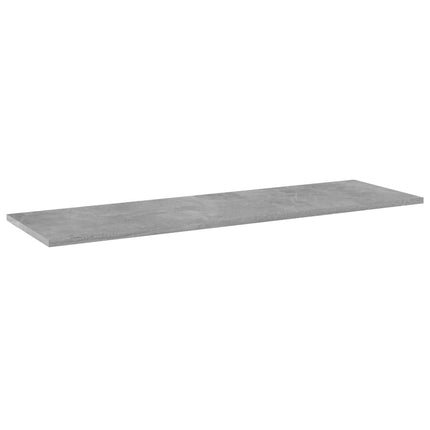 Hyllplan 8 st betonggrå 100x30x1,5 cm konstruerat trä