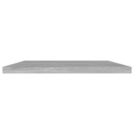 Hyllplan 8 st betonggrå 100x30x1,5 cm konstruerat trä