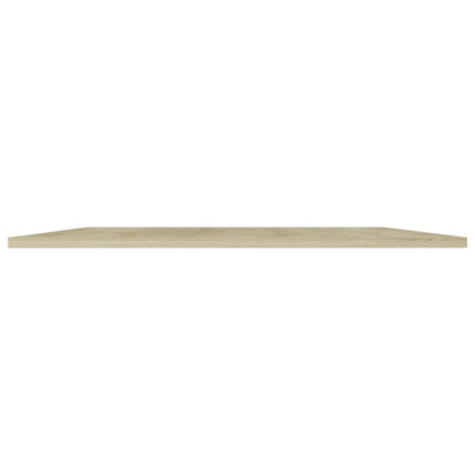 Hyllplan 4 st sonoma-ek 100x50x1,5 cm konstruerat trä