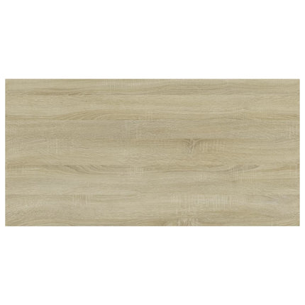 Hyllplan 4 st sonoma-ek 100x50x1,5 cm konstruerat trä
