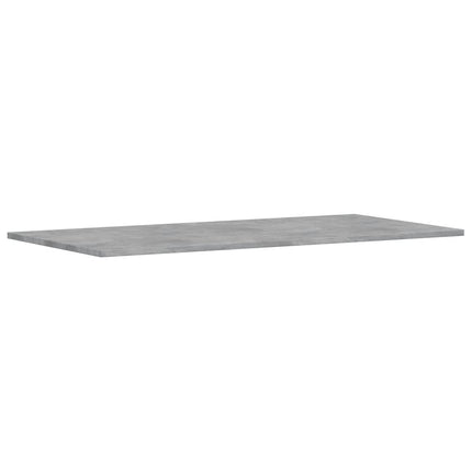 Hyllplan 4 st betonggrå 100x50x1,5 cm konstruerat trä