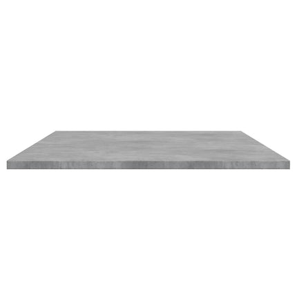 Hyllplan 4 st betonggrå 100x50x1,5 cm konstruerat trä
