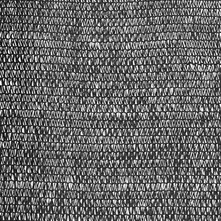 Insynsskyddsnät svart 1,5x25 m HDPE 150 g/m²