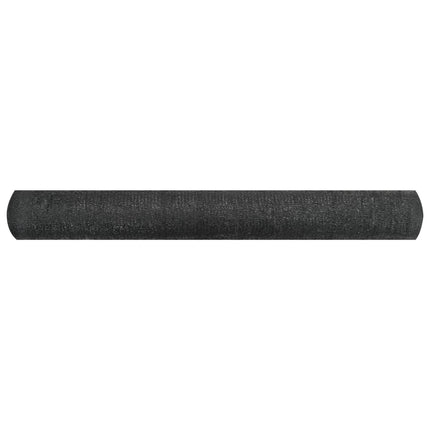 Insynsskyddsnät svart 1,8x50 m HDPE 150 g/m²
