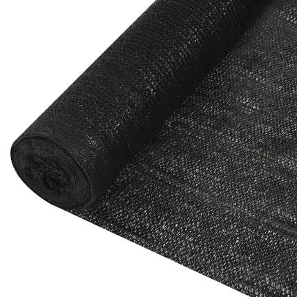 Insynsskyddsnät svart 2x10 m HDPE 150 g/m²
