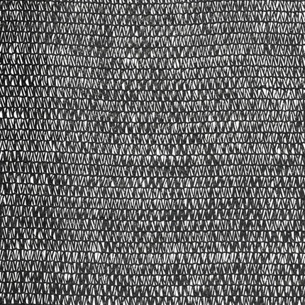 Insynsskyddsnät svart 1,2x25 m HDPE 195 g/m²