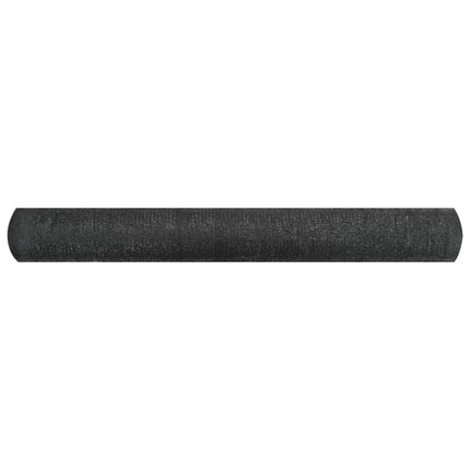 Insynsskyddsnät svart 1,8x25 m HDPE 195 g/m²