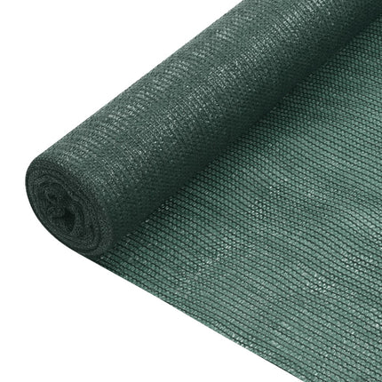 Insynsskyddsnät grön 1x10 m HDPE 75 g/m²